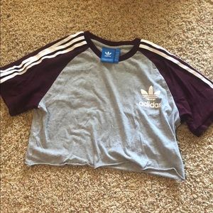 adidas crop top